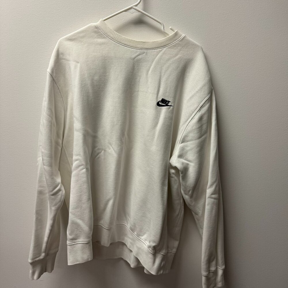 White Nike Crewneck